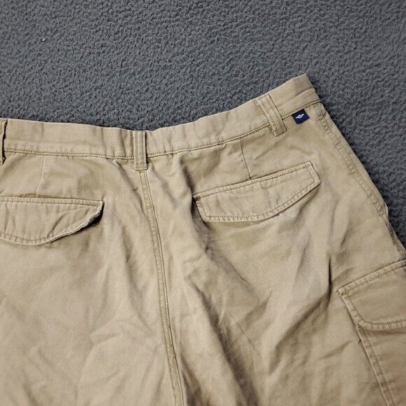 Dockers Shorts Cargo Brown Cotton Mens Size 34 x10 - Picture 6 of 12